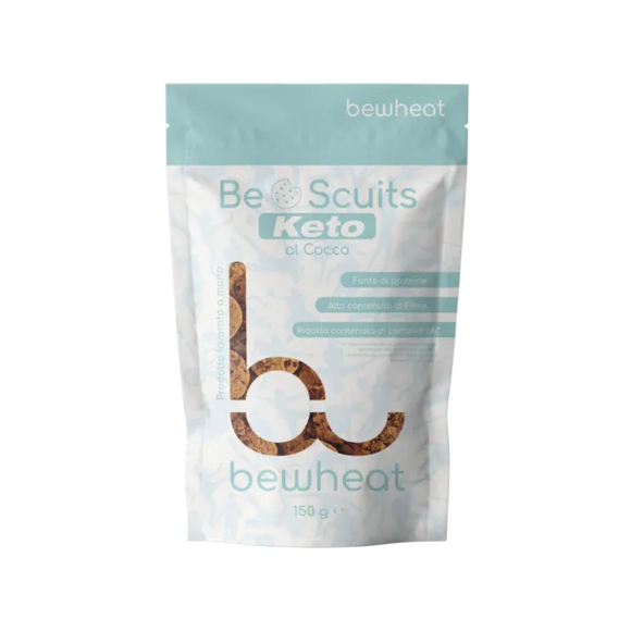 Bescuits keto al cocco bewheat