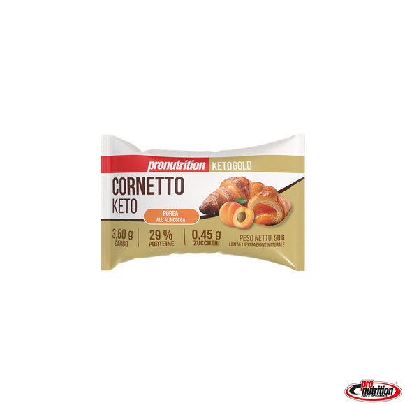 CORNETTO KETO ALBICOCCA 50G