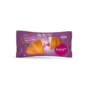 Croissant ripieno di crema ai frutti di bosco +protein