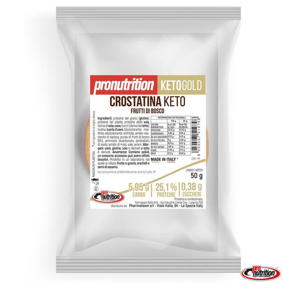 CROSTATINA KETO FRUTTI DI BOSCO 50G