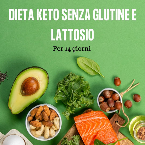 kit dieta chetogenica 14  giorni senza glutine e lattosio