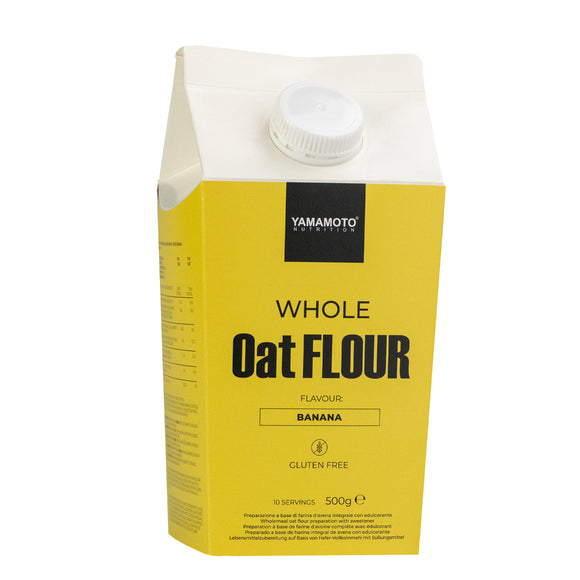 Whole Oat Flour Banana Flavour 500 grammi