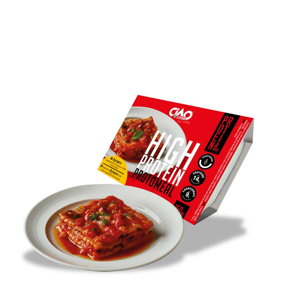 PROTOMEAL lasagna proteica vegetariana condita con sugo e verdure miste 150g
