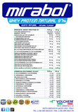 MIRABOL WHEY PROTEIN NATURAL 97 - 750g ( proteine del siero del latte )
