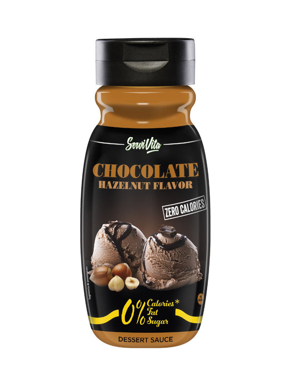 Topping Chocolate Hazelnut - zero calorie- 320 ml